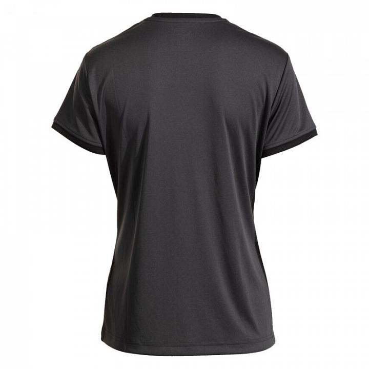 Joma Combi Premium Woman SS Tee Dark Gray / Black