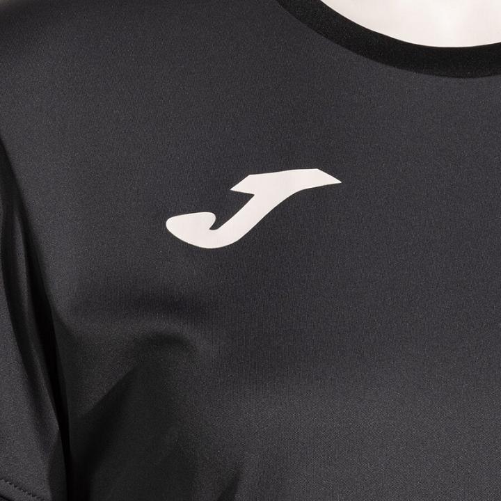 Joma Combi Premium Woman SS Tee Dark Gray / Black