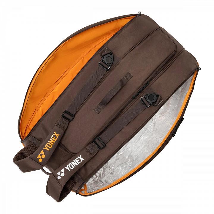 Yonex 92429 Pro Thermobag 9R Espresso Brown