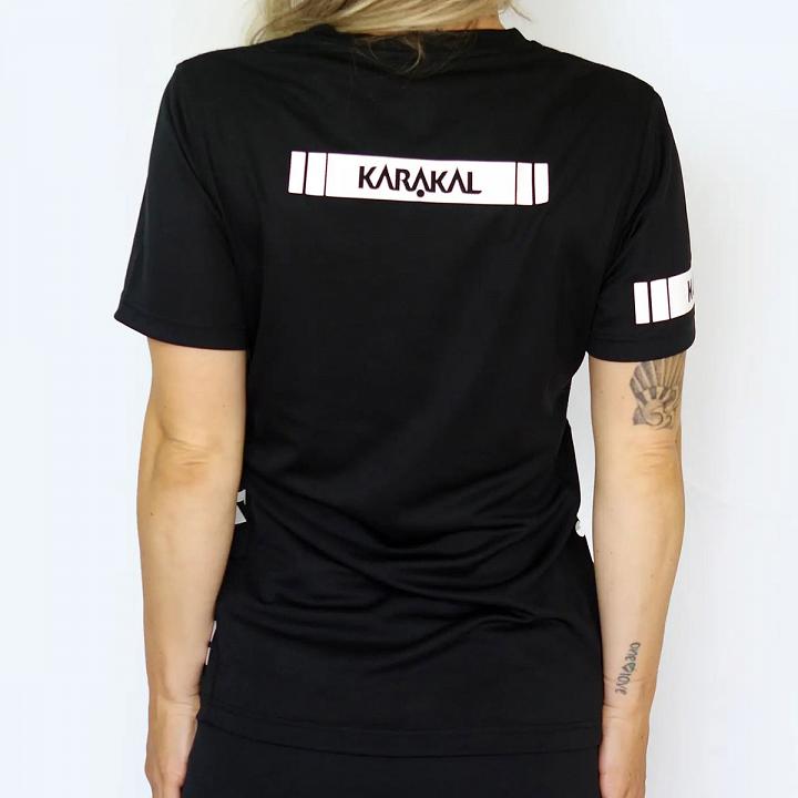 Karakal Pro Tour Ladies Tee Black