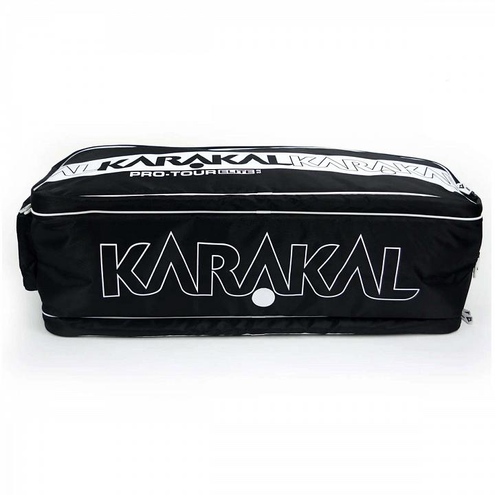 Karakal Pro Tour Elite 2.2 Racketbag 12R Black