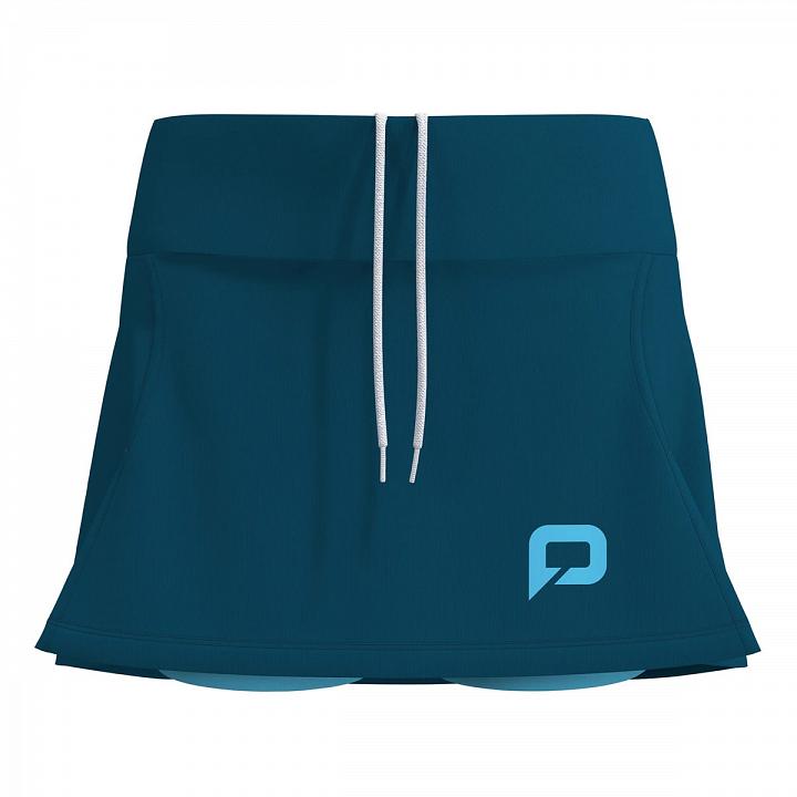 Pallap Women's Skort Petrol Blue / Cyan Blue