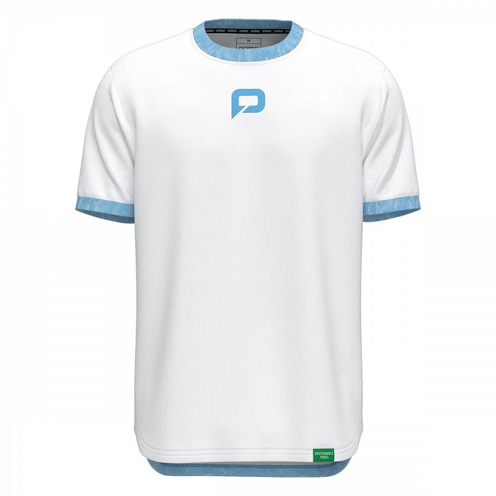 Pallap Technical Training Men's T-Shirt White / Pulse Blue