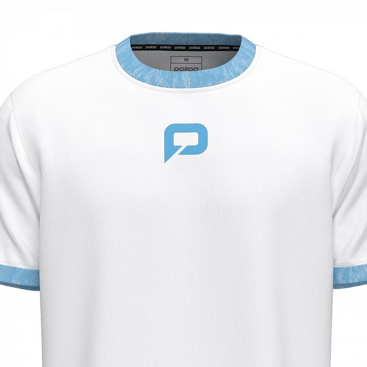 Pallap Technical Training Men's T-Shirt White / Pulse Blue