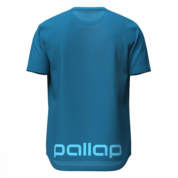 Pallap Technical Men's T-Shirt Petrol Blue / Cyan Blue
