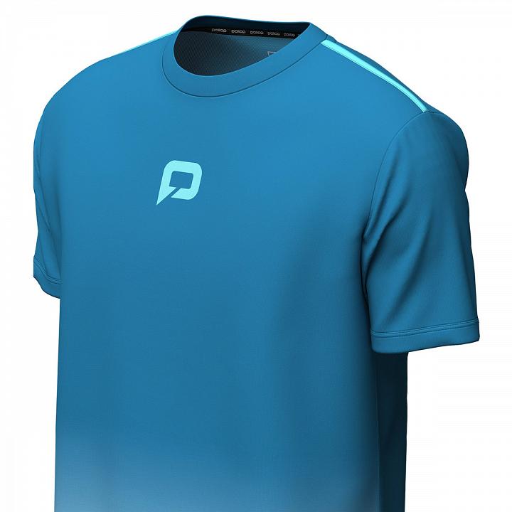 Pallap Technical Men's T-Shirt Petrol Blue / Cyan Blue