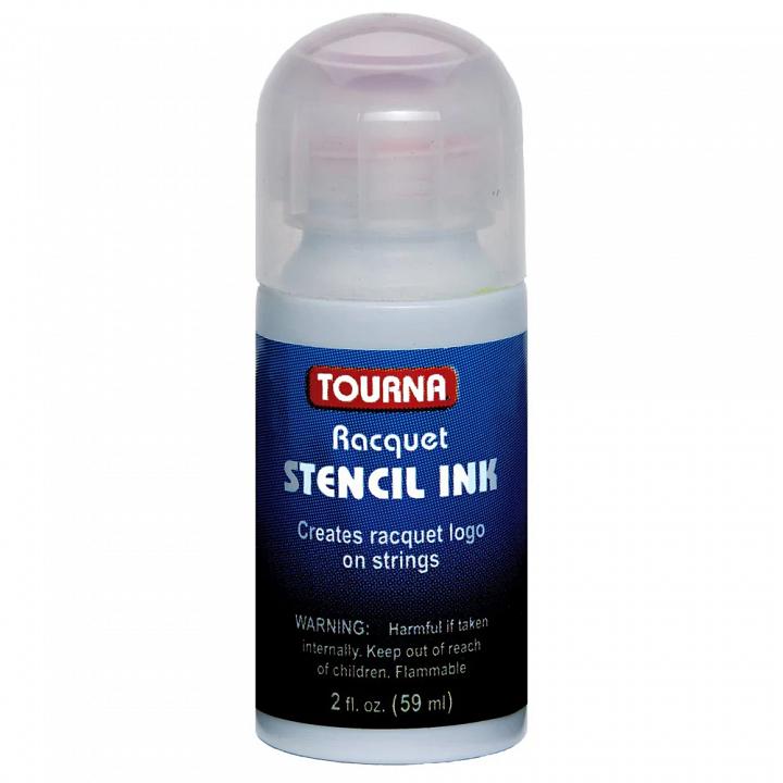 Tourna Logomarker Stencil Ink White
