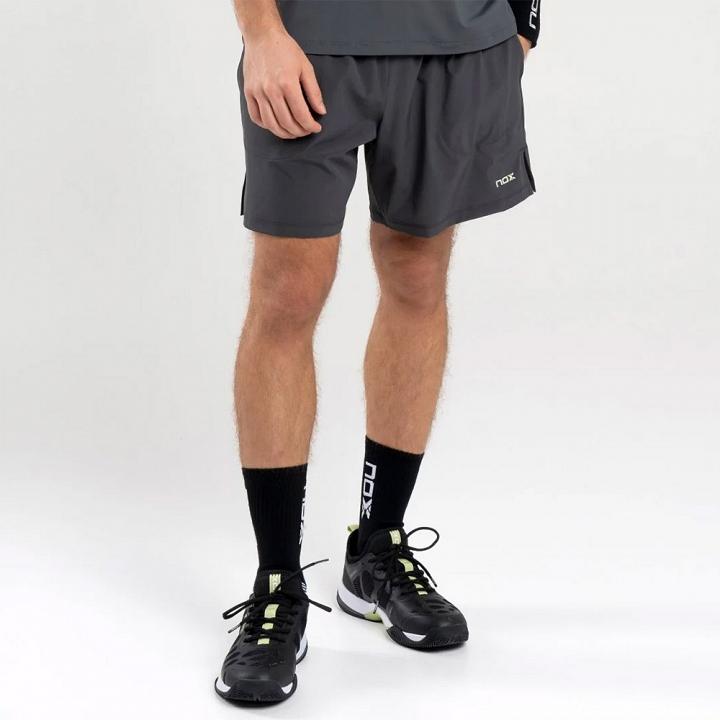 NOX Hombre Pro Shorts Charcoal Gray