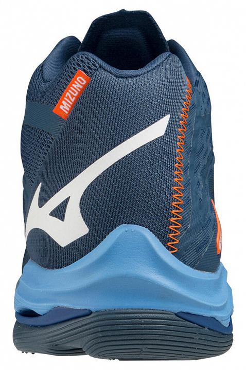 Mizuno Wave Lightning Z7 Mid Dark Denim / White / Blue Jasper