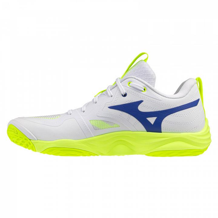 Mizuno Wave Momentum Elite White / Lightning Yellow / Dazzlin