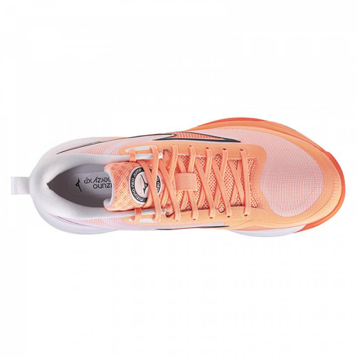 Mizuno Neo Jump Flamingo Coral / Lava Orange / White