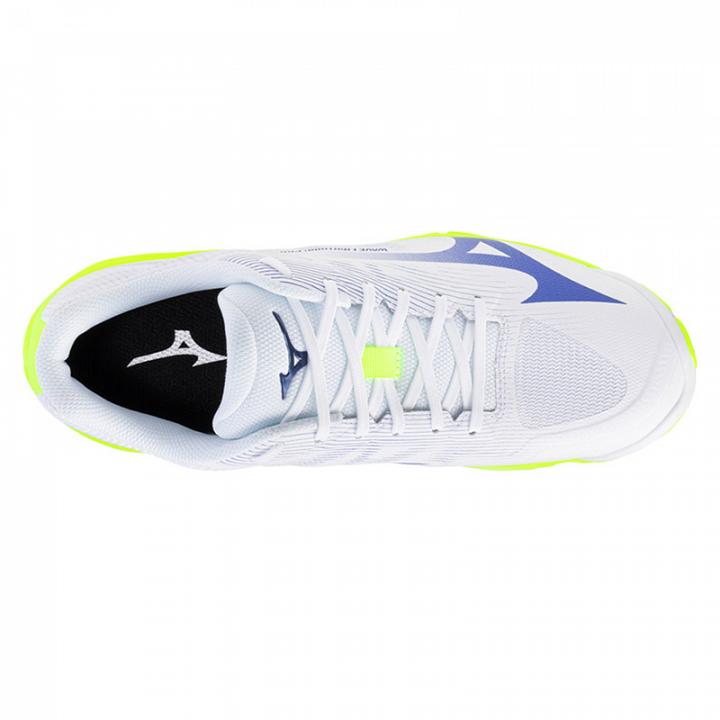 Mizuno Wave Lightning Pro White / Lightning Yellow / Dazzling Blue
