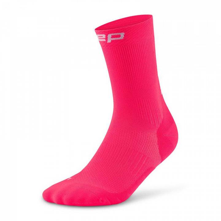 CEP Core Run Mid Cut Socks 5.0 Pink