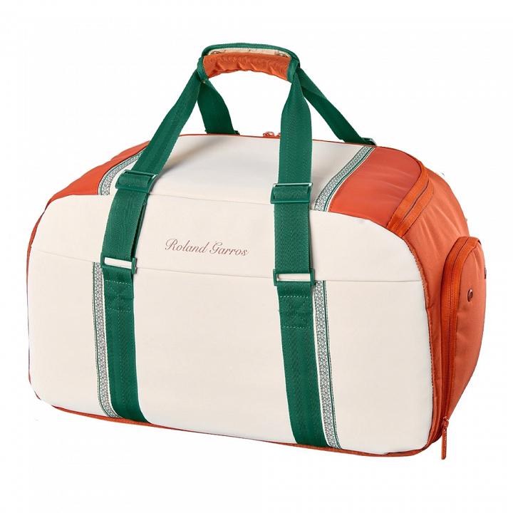 Wilson Roland Garros 2026 Small Duffel Bag Cream / Clay / Green