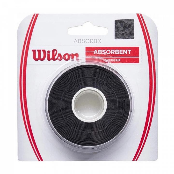 Wilson AbsorbX Overgrip 3-Pack Black