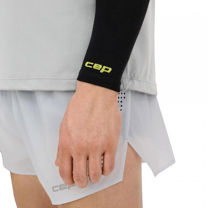 CEP Core Run Ultralight Short Arm Sleeves Black