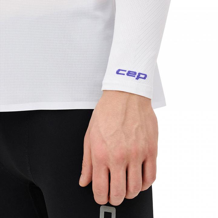 CEP Core Run Ultralight Long Arm Sleeves White