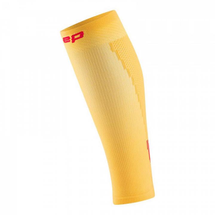 CEP Core Run Compression Calf Sleeves 5.0 Marigold / Burgundy
