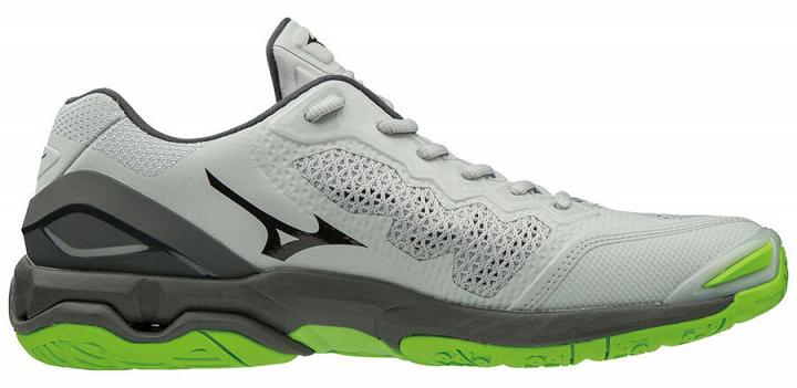 Mizuno Wave Stealth V High Rise / Green Gecko