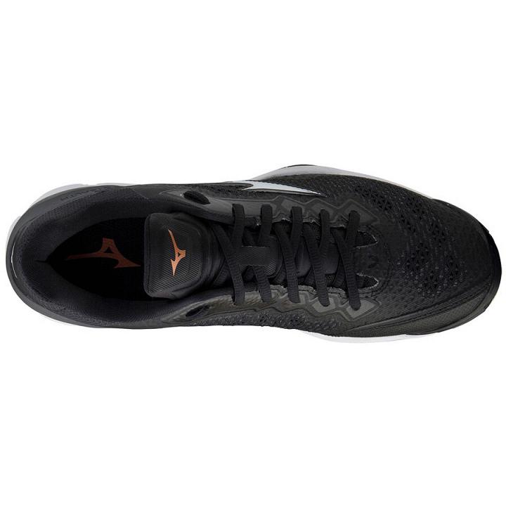 Mizuno Wave Stealth V Black / White / Ebony