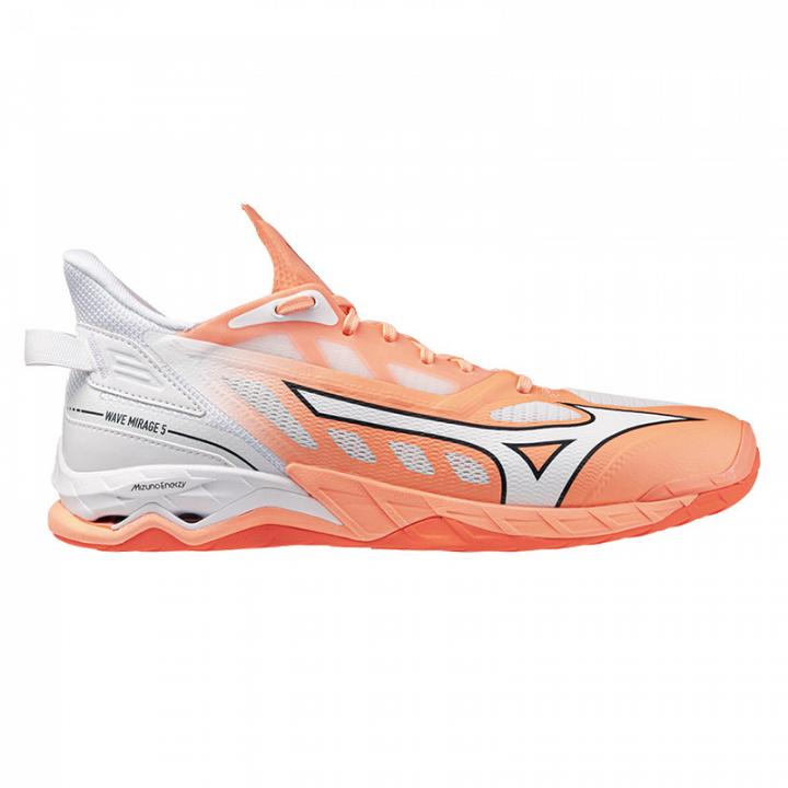 Mizuno Wave Mirage 5 Flamingo Coral / White