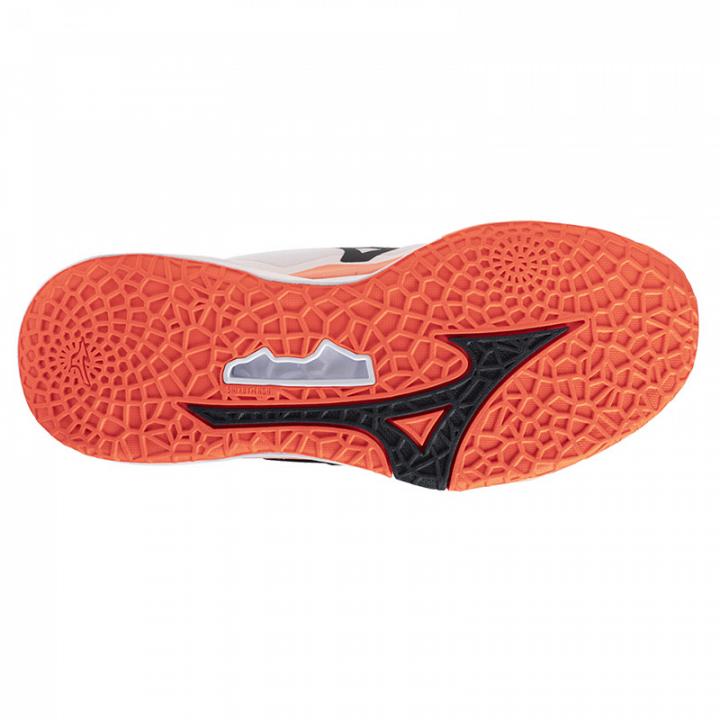 Mizuno Wave Stealth Neo 2.1 White / Black / Flamingo Coral