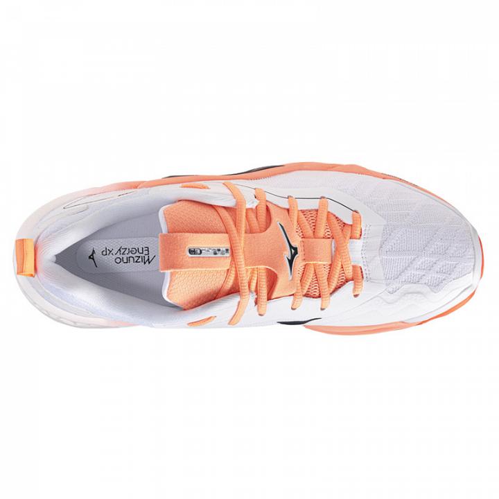 Mizuno Wave Stealth Neo 2.1 White / Black / Flamingo Coral