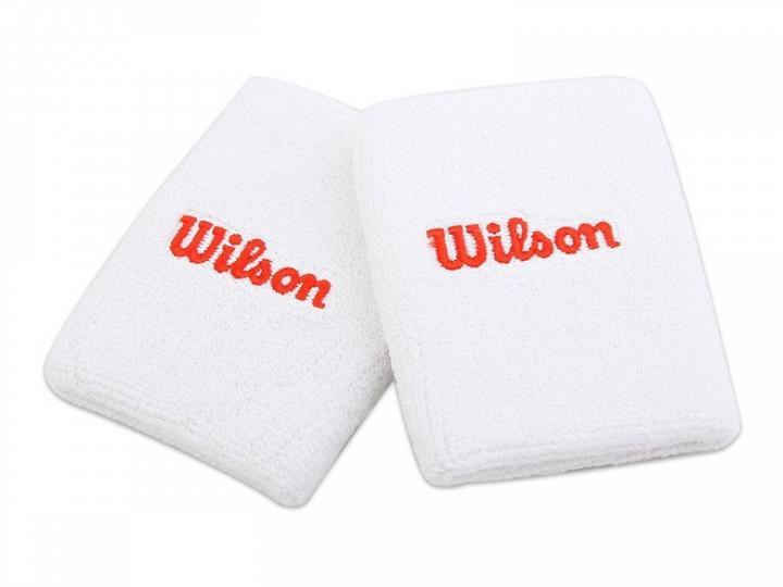 Wilson Double Wristband - Frotki 2szt