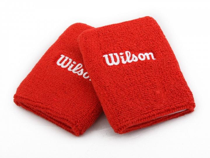 Wilson Double Wristband - Frotki 2szt